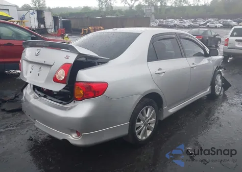 2010 Toyota Corolla S из США, поврежденный, VIN 2T1BU4EE7AC465794